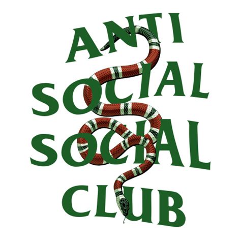 anti social social club gucci